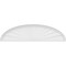 Ekena Millwork Elliptical Sunburst Architectural Grade PVC Pediment, 64"W x 17"H x 2"P PEDPS064X170ELL01 - alternate 3